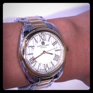 Charles Hubert Women’s Gold and silver watch